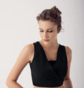 Crop لون اسود