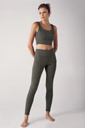 leggings لون كاكي
