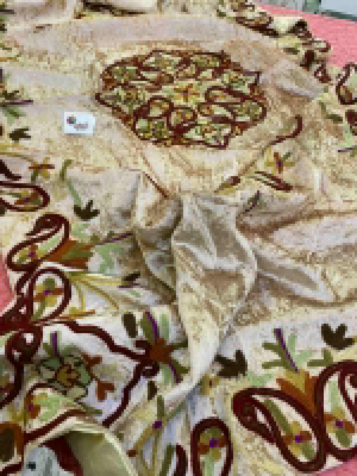 شرشف سفرة مخمل هندي بيج